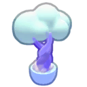 Island Adventure Blue Cloud Tree