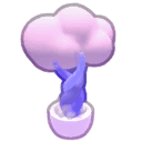 Island Adventure Pink Cloud Tree