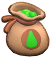 Island Adventure Green Dye Pouch