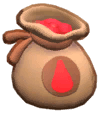 Island Adventure Red Dye Pouch